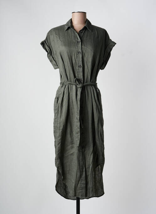 Robe mi-longue gris ECOALF femme