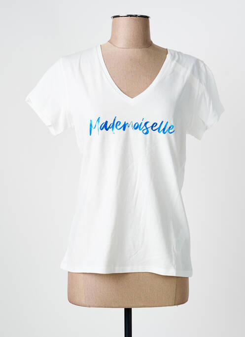T-shirt blanc I.CODE (By IKKS) femme