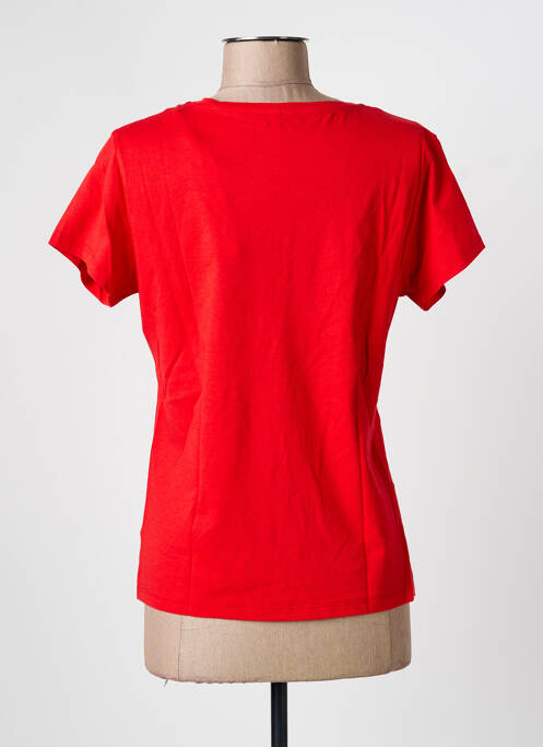 T-shirt rouge I.CODE (By IKKS) femme