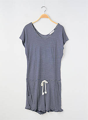 Combishort coupe cintrée manches courtes bleu TEDDY SMITH fille