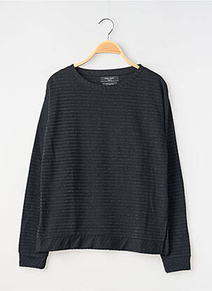 Top manches longues manches longues noir TEDDY SMITH fille