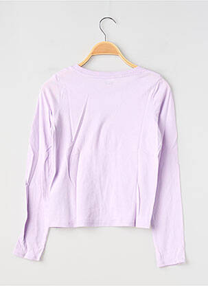 Top manches longues manches longues violet LEVI'S fille