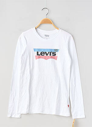 T-shirt manches longues manches longues blanc LEVI'S garçon