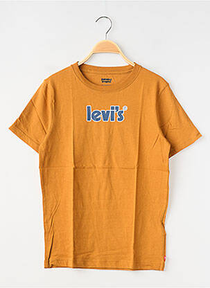 T-shirt coupe droite manches courtes jaune LEVI'S garçon
