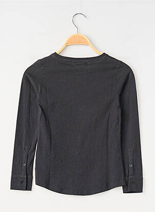 T-shirt coupe droite manches longues noir CHIPIE fille