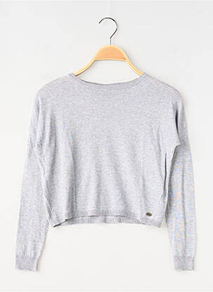 Pull gris TEDDY SMITH fille