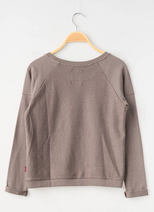 Sweat-shirt manches longues manches longues beige LEVIS fille