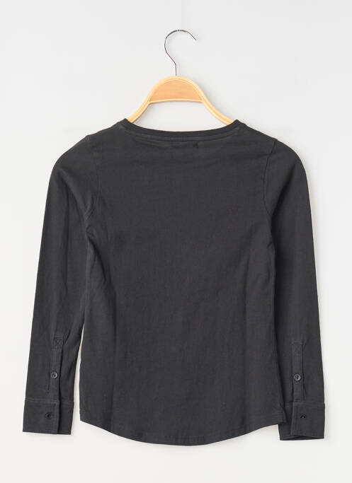 T-shirt coupe droite manches longues noir CHIPIE fille