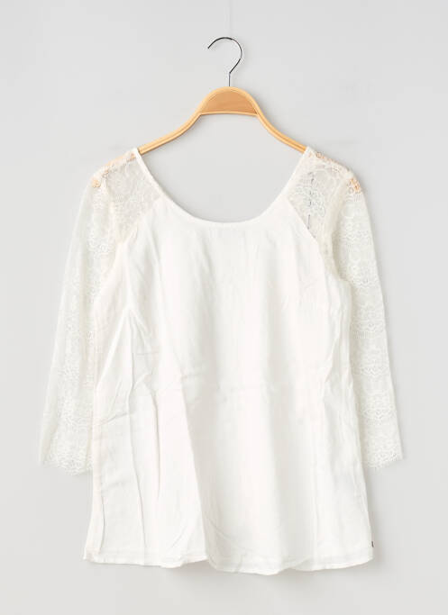 Top blanc TEDDY SMITH fille
