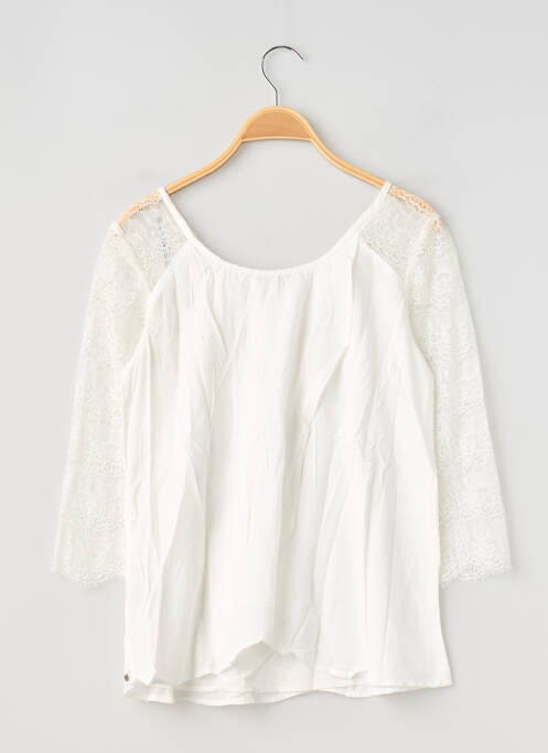 Top blanc TEDDY SMITH fille