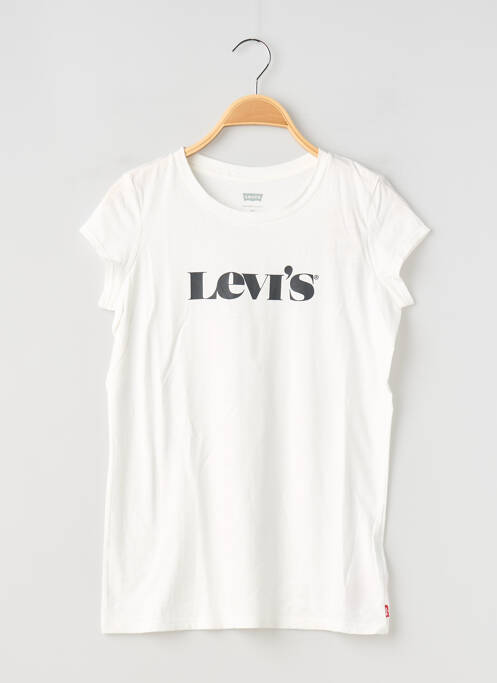 T-shirt blanc LEVIS fille
