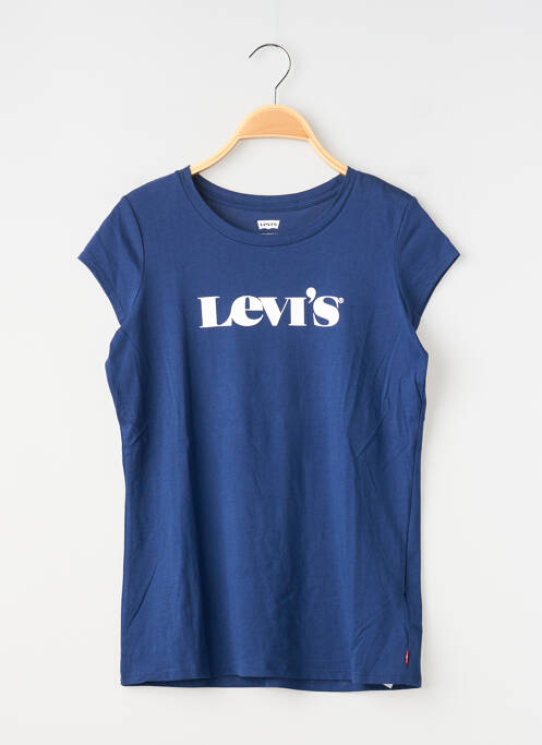 T-shirt bleu LEVIS fille
