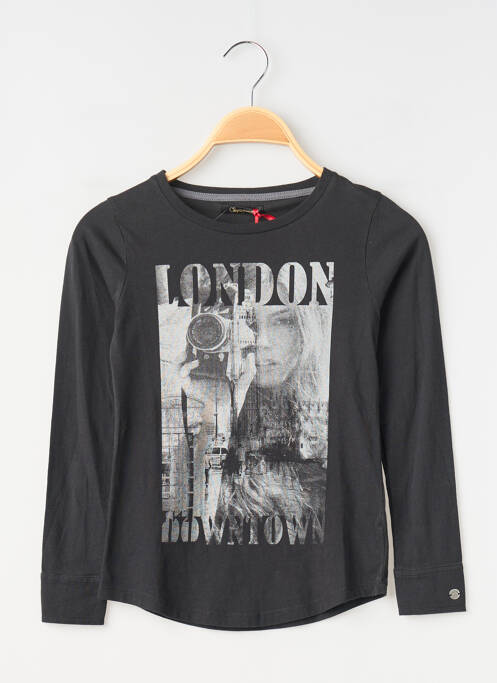 T-shirt noir CHIPIE fille