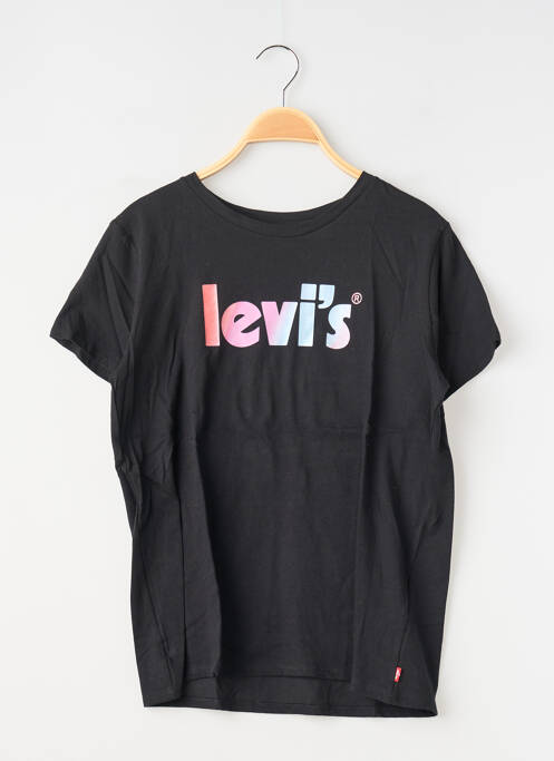 T-shirt noir LEVIS fille