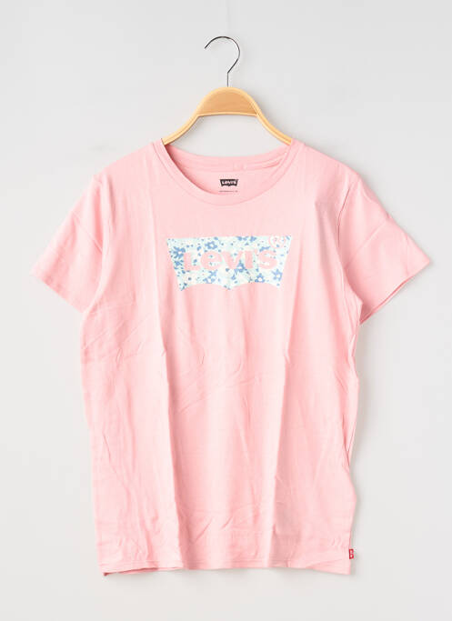 T-shirt rose LEVIS fille