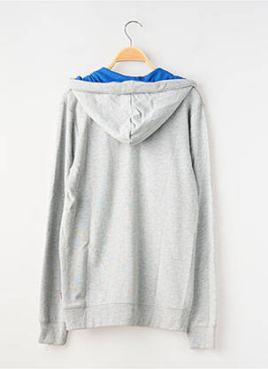 Veste casual finition bords-côtes gris LEVI'S garçon