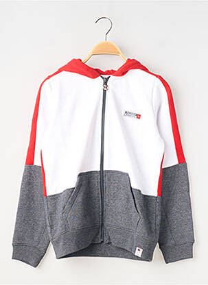 Veste casual manches longues blanc TEDDY SMITH garçon