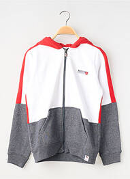 Veste casual manches longues blanc TEDDY SMITH garcon