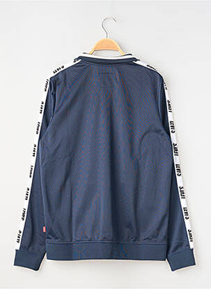 Veste casual finition bords-côtes bleu LEVI'S garçon