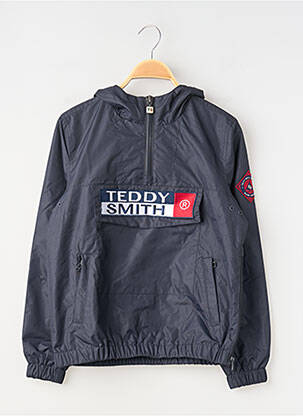 Coupe-vent poches sans capuche bleu TEDDY SMITH garçon