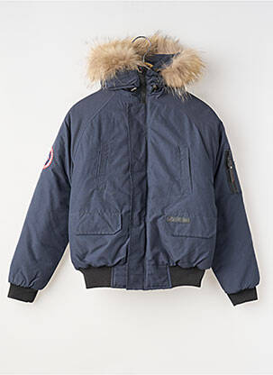 Parka poches a capuche bleu NORTHLAND garçon