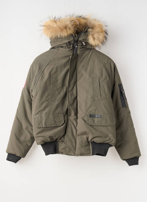 Parka poches a capuche vert NORTHLAND garcon