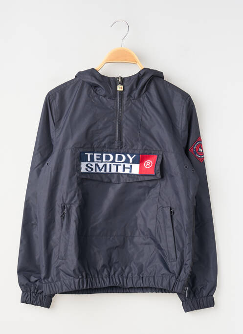 Coupe-vent poches sans capuche bleu TEDDY SMITH garcon