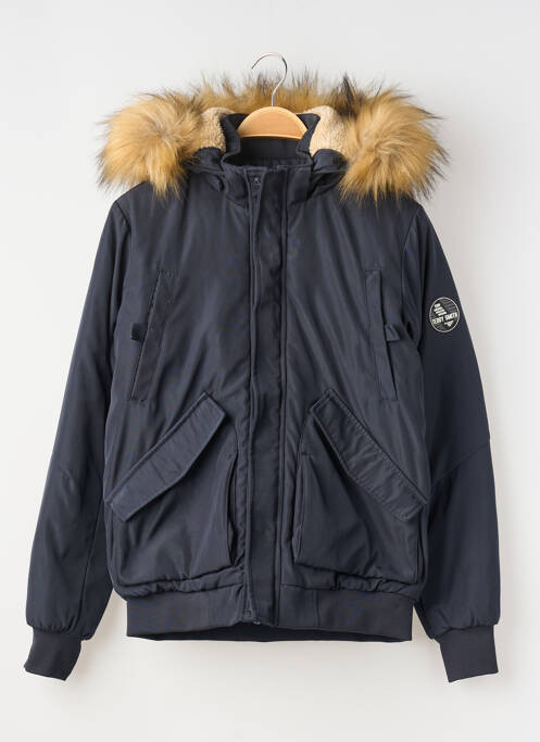 Parka bleu TEDDY SMITH garçon