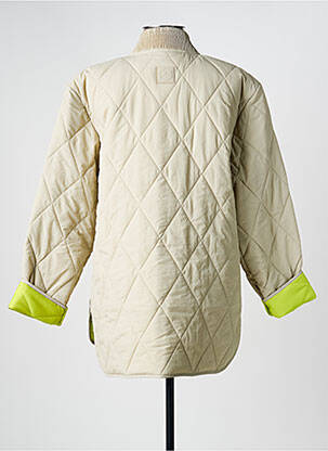 Doudoune poches sans capuche beige KAFFE femme