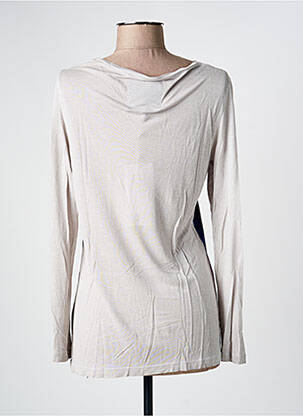 Top imprimé fantaisie manches longues bleu CHIPIE femme