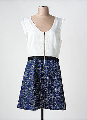 Robe mi-longue blanc VERO MODA femme