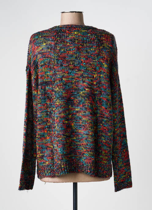 Pull col v manches longues bleu CHIPIE femme