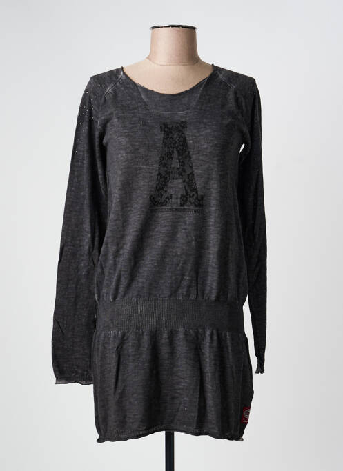 Robe mi-longue gris CHIPIE femme