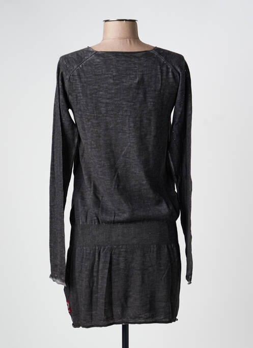 Robe mi-longue gris CHIPIE femme