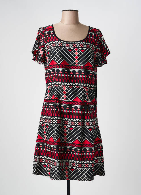 Robe mi-longue noir VERO MODA femme