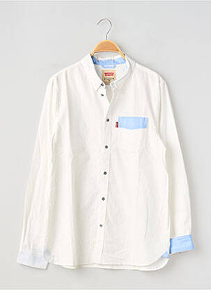 Chemise manches longues coupe droite blanc LEVI'S garçon