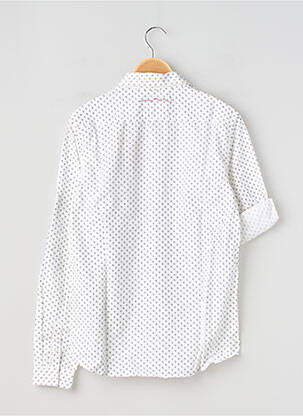 Chemise manches longues coupe droite blanc TEDDY SMITH garçon