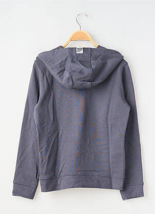 Sweat-shirt à capuche poches manches longues bleu TEDDY SMITH garçon