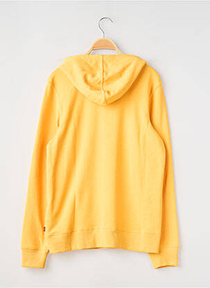 Sweat-shirt à capuche poches manches longues jaune LEVI'S garçon