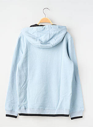 Sweat-shirt à capuche poches manches longues bleu TEDDY SMITH garçon