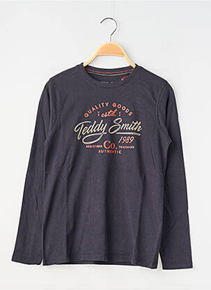 T-shirt manches longues manches longues bleu TEDDY SMITH garçon