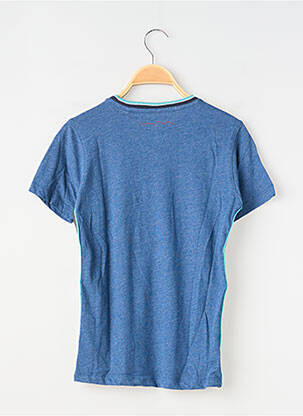T-shirt coupe droite manches courtes bleu TEDDY SMITH garçon