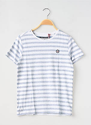 T-shirt tissage jersey manches courtes bleu TEDDY SMITH garcon