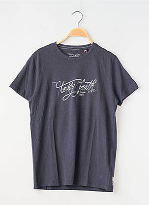 T-shirt coupe droite manches courtes gris TEDDY SMITH garçon