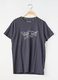 T-shirt coupe droite manches courtes gris TEDDY SMITH garcon