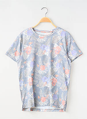T-shirt imprimé fantaisie manches courtes bleu TEDDY SMITH garçon