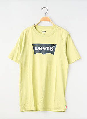 T-shirt coupe droite manches courtes jaune LEVI'S garçon