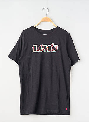 T-shirt coupe droite manches courtes noir LEVI'S garçon