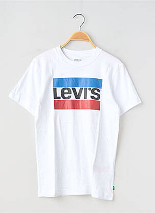 T-shirt coupe droite manches courtes blanc LEVIS garcon