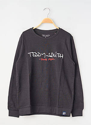 Sweat-shirt noir TEDDY SMITH garçon